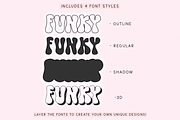 Stay Funky | Retro Font Collection, a Font by KA Designs (Thumbnail 6 of 13)