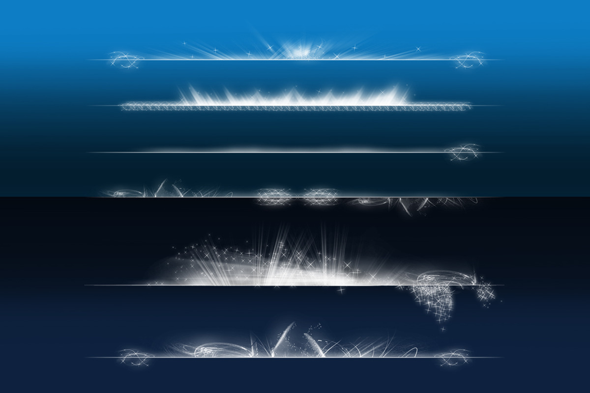 Abstract Glows [Dividers Generator], a Templates & Theme by CleanLines (Photo 3 of 4)