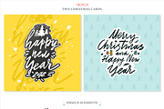 Hand-written Christmas SET, an Illustration by OlgaAlekseenko (Thumbnail 3 of 9)
