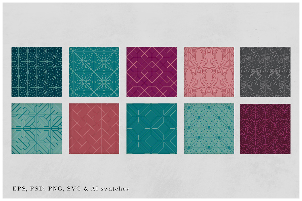 Soirée | Pattern Pack, a Pattern Graphic by Marigold Studios (Photo 11 of 14)