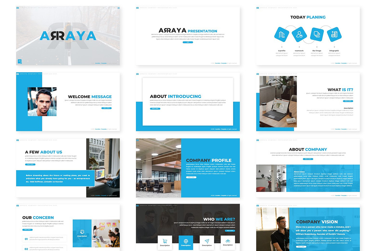 Arraya - Powerpoint Template, a Presentation Template by inspirasign (Photo 2 of 4)