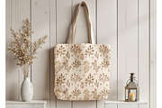 Rustic Blooms Seamless Pattern, a Pattern Graphic by OwlAndFern (Thumbnail 4 of 14)