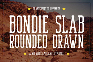 Bondie Slab Rounded Drawn