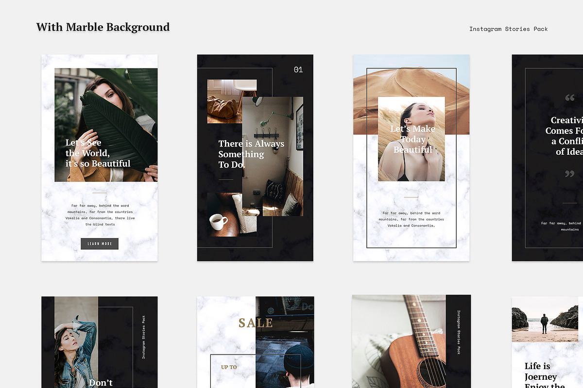 Instagram Stories Pack, a Social Media Template by Visula Co (Photo 4 of 6)