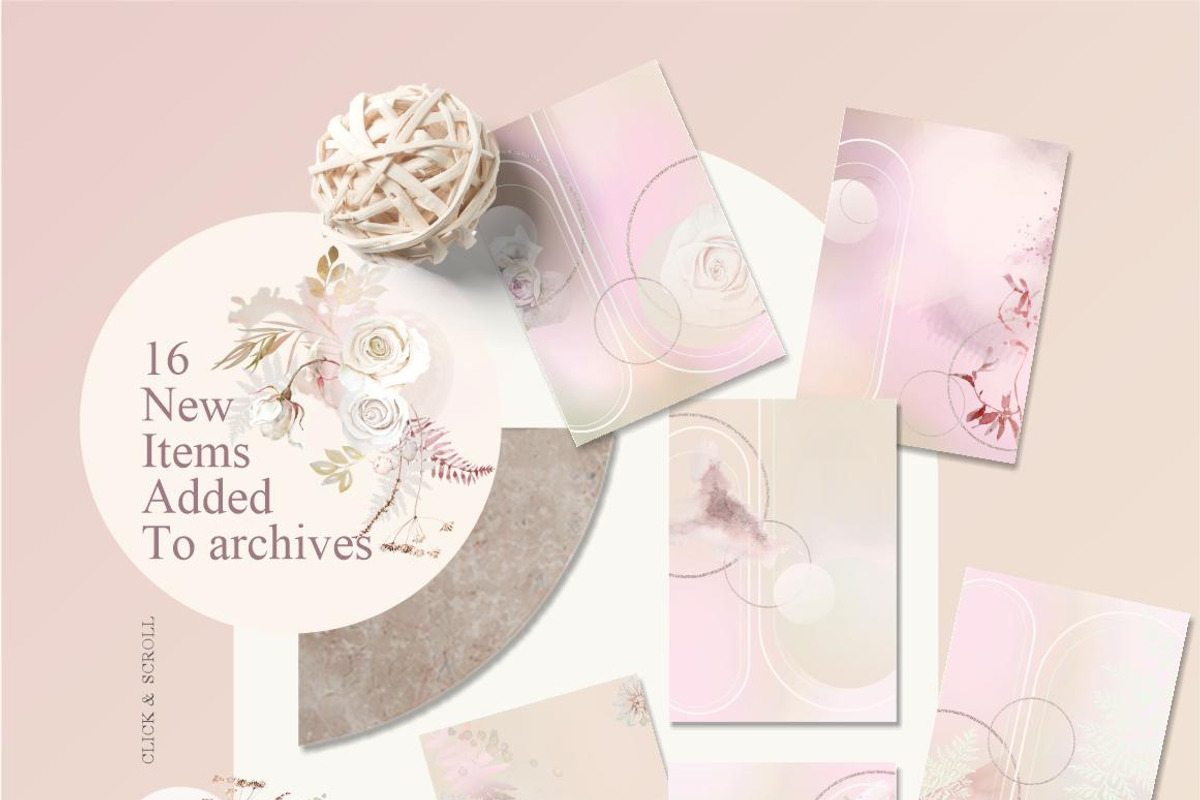 Trendy powdery, an Object Graphic by Collection by VY (Photo 2 of 14)