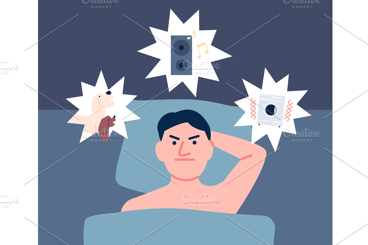 Neighbors noise. Noisy neighbors, an Illustration by LadadikArt