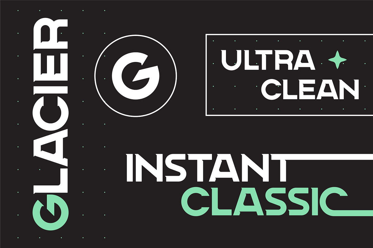 Glacier - Bold Serif Font preview 4