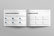 Company Profile Template, a Brochure Template by E-Type (Thumbnail 4 of 7)