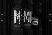 Mangarans | 6 Blackletter Series, a Blackletter Font by RT Studio (Thumbnail 7 of 12)
