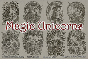 Magic Unicorn and Princess