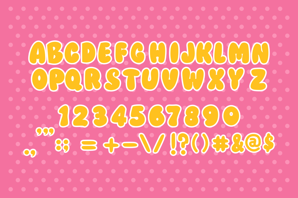 Lazypop Font, a Sans Serif Font by albert_kalingga (Photo 3 of 3)