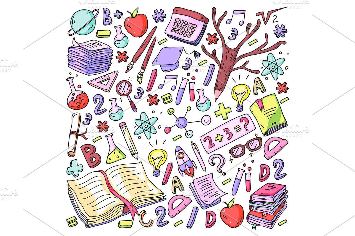 School, college, university, an Education Illustration by Doodle