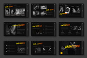 Blaster – Business PowerPoint, a Presentation Template by Dens Creative Studio (Thumbnail 3 of 6)