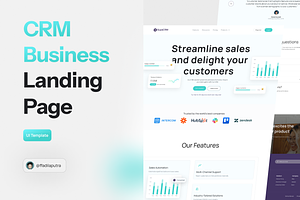 CRM Landing Page