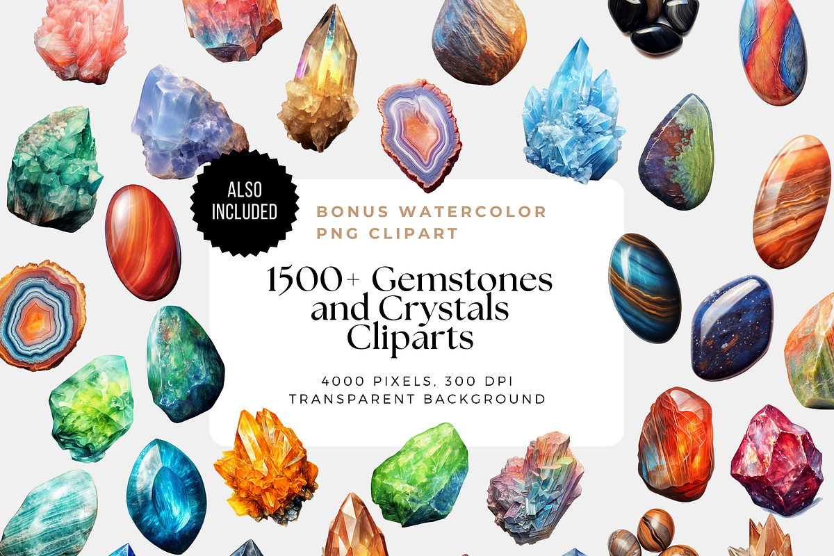 Gems and CRYSTALS Information Canva, a Social Media Template by The Blog Creative (Photo 3 of 9)