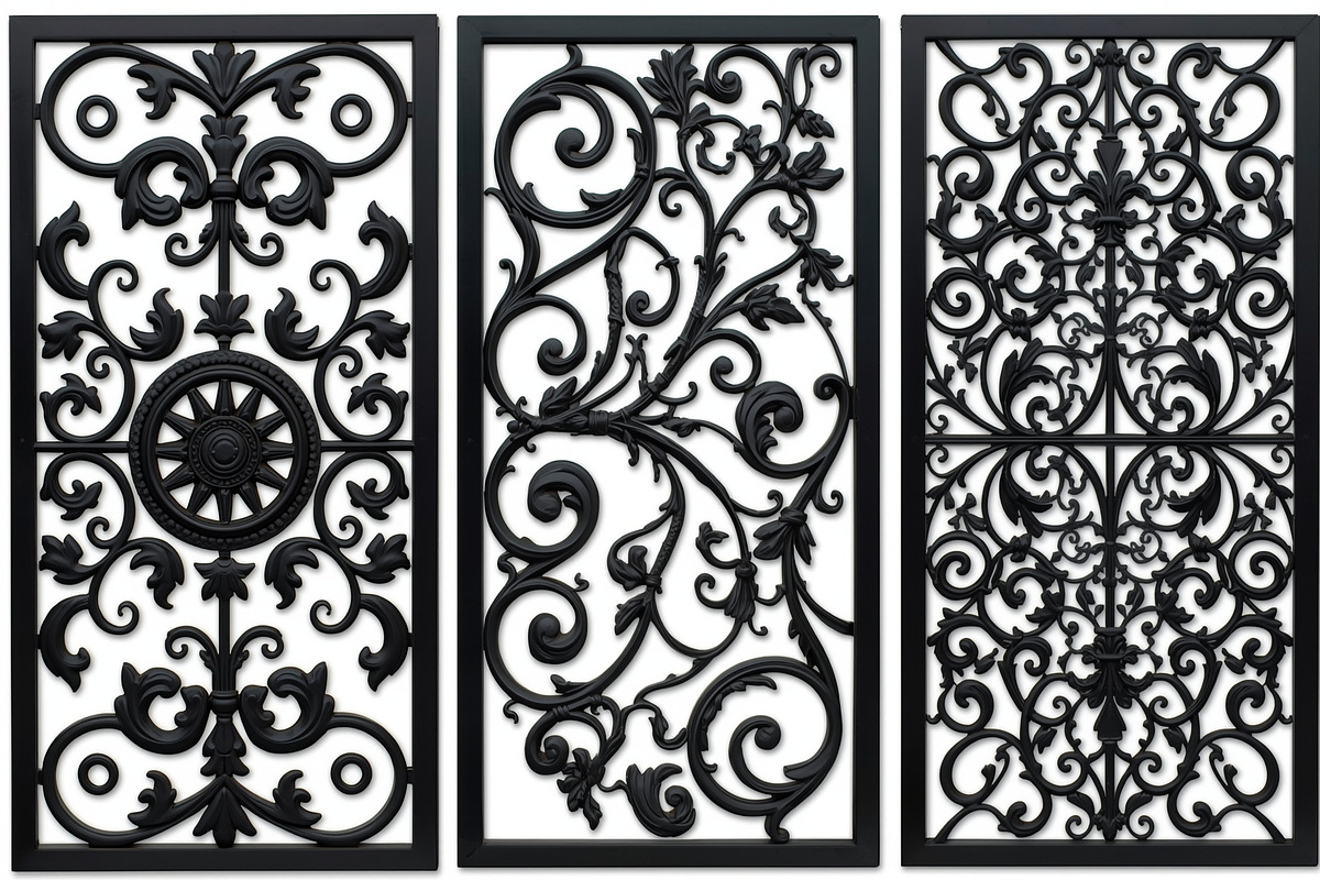 Elegant Lasercut Panel Vector Set, an Illustration by Amazin_art (Photo 3 of 21)