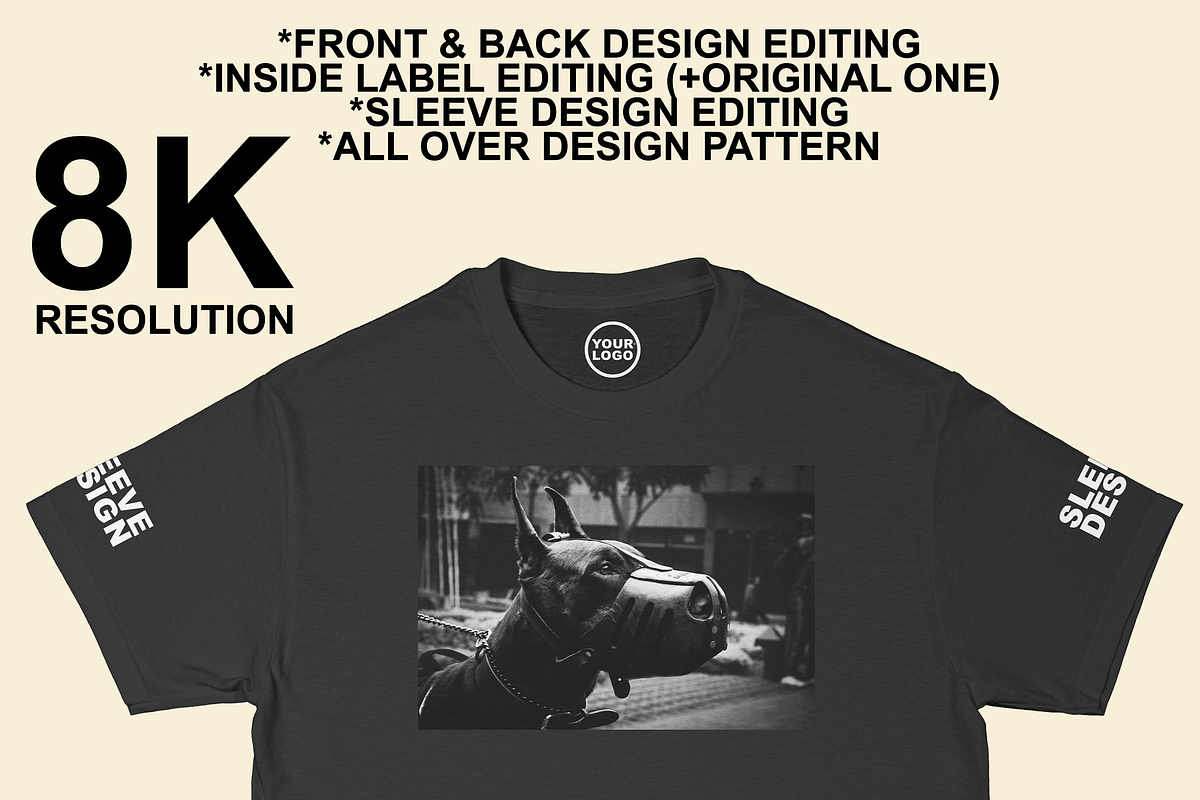 Tshirt Mockup AmericanApparel AL1301, a Shirt Mockup by Infinity Mockups (Photo 3 of 8)
