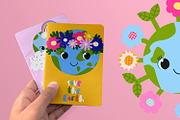 Cute Earth Day Clipart Set: Kawaii, an Object Illustration by the_myro (Thumbnail 8 of 9)