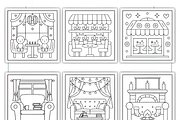 Quiet Time Comfy Hygge Coloring Page, a Decorative Illustration by Ink Gallery (Thumbnail 4 of 4)