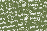 Brighten Shootters Modern Script, a Script Font by Letterena Studios Script (Thumbnail 17 of 20)