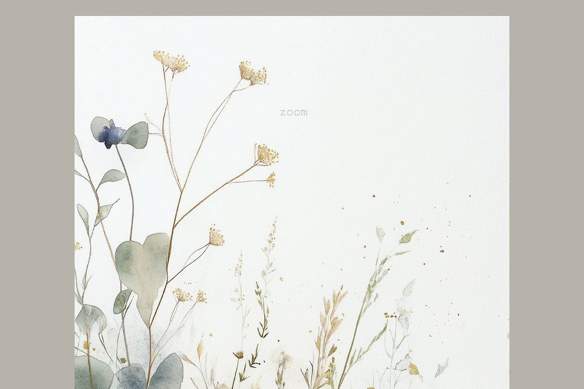 Wildflowers & Greenery Backgrounds, a Background Graphic by Anna Sokol (Photo 9 of 12)