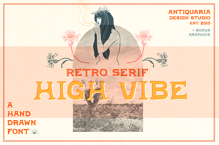 High Vibe - Vintage Retro Serif