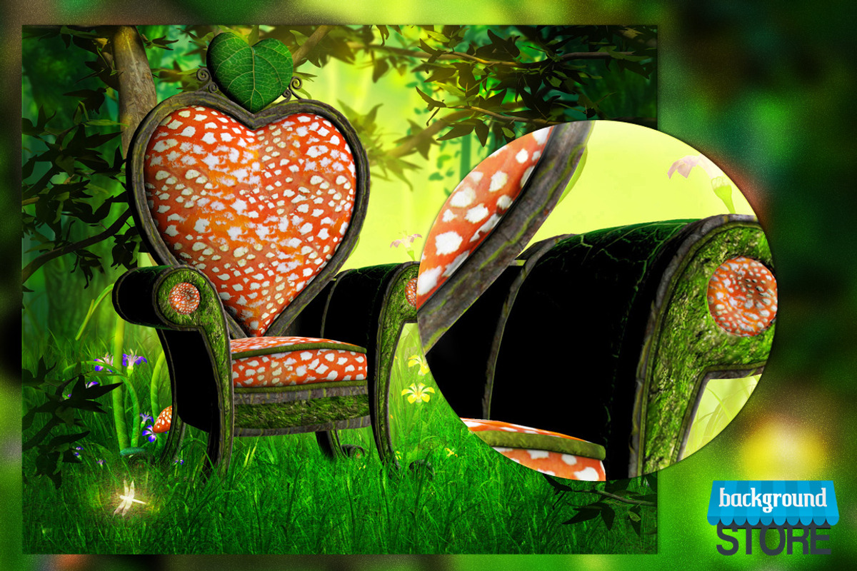 Magic Garden Background preview 2