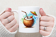 Watercolor Summer Fruit Clipart Bund, an Illustration by Sublimation Artist (Thumbnail 5 of 6)