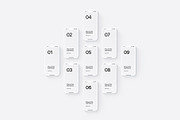 iPhone 16 Pro Clay - 24 Mockups, an iPhone Mockup by Asylab (Thumbnail 18 of 58)