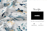 watercolor Blue flowers, Patterns, a Decorative Illustration by Lisima (Thumbnail 14 of 14)