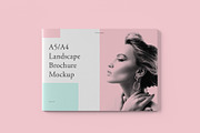5 A4 Landscape Brochure Mockup, a Books & Magazine Mockup by Illusiongraphic (Thumbnail 4 of 25)