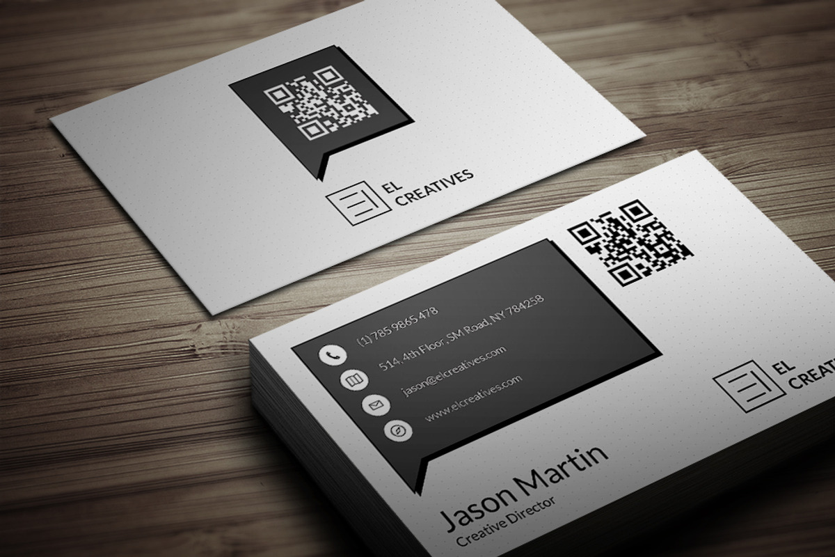 Creative Minimal Business Card, a Business Card Template by bouncy (Photo 3 of 5)