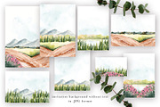 Nature Landscape Wedding Suite, an Invitation Template by wulano (Thumbnail 5 of 6)