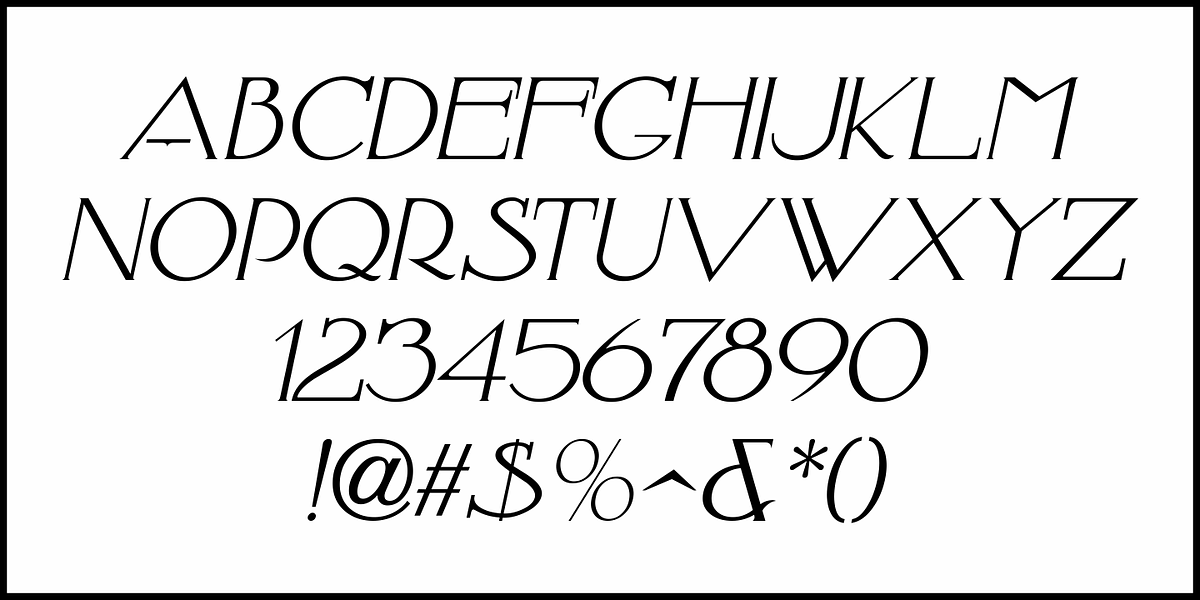 Movie Producer JNL, a Font by Jeff Levine Fonts (Photo 5 of 5)