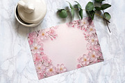 3D Flowers Border Background, a Background Graphic by Forhadx5 (Thumbnail 8 of 9)