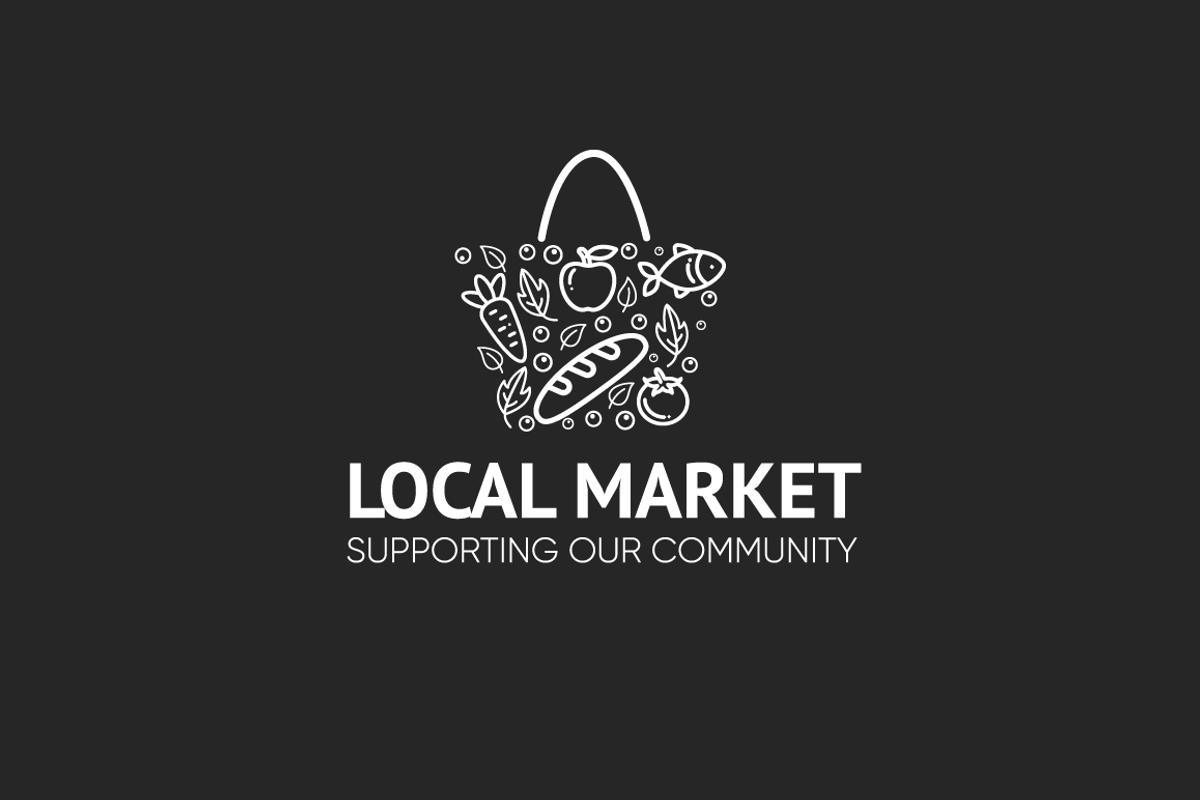 Market Logo, a Branding & Logo Template by AndresGR8