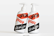 Cosmetic pump mockup bundles, a Cups & Container Mockup by Ambo Ampeng (Thumbnail 23 of 32)