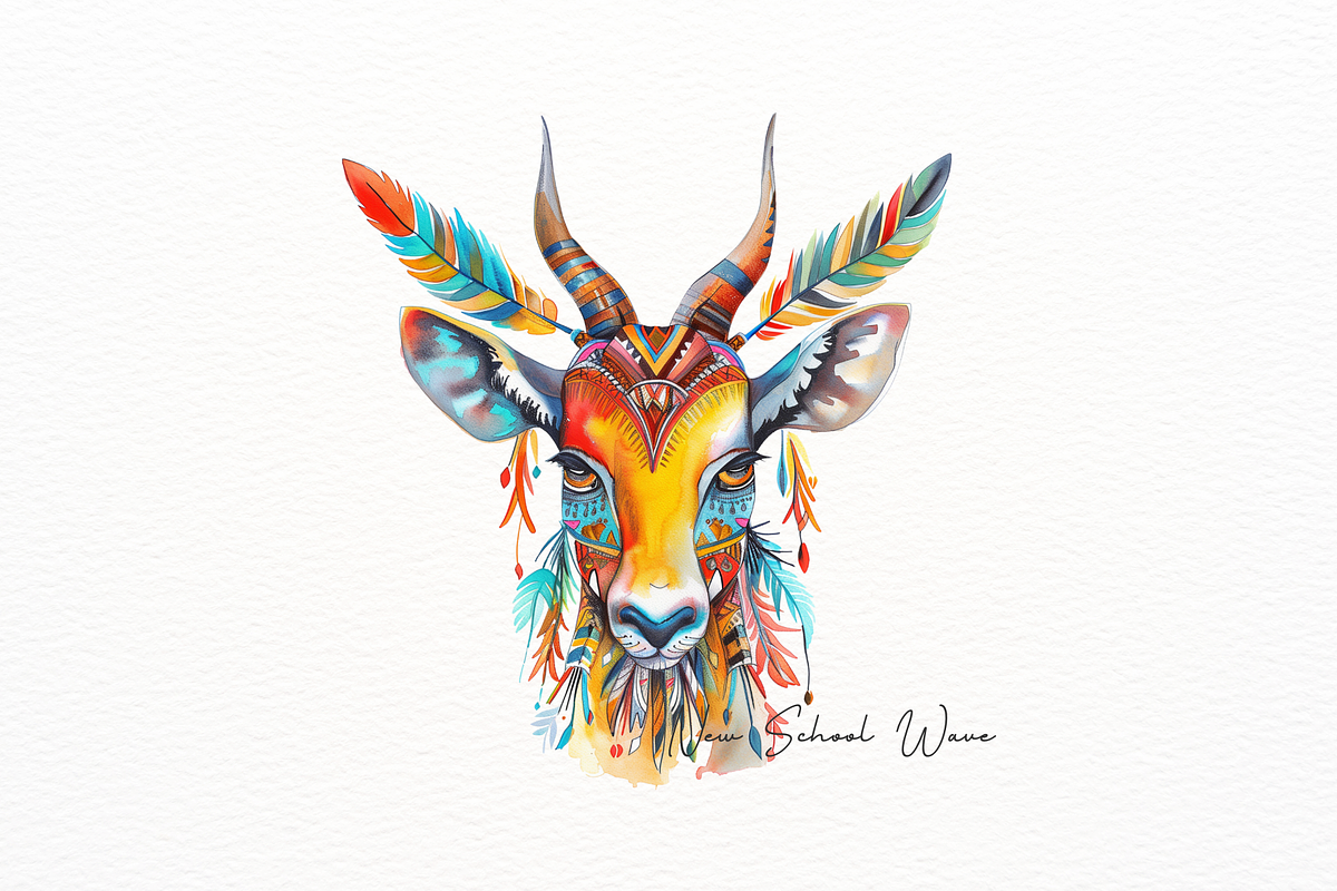 Vibrant Animal with Clipart, an Animal Illustration by New-School-Wave (Photo 3 of 5)