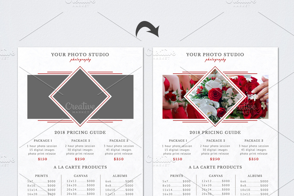 Photography Pricing Guide Template, a Flyer Template by NM-Design-Studio (Photo 3 of 3)