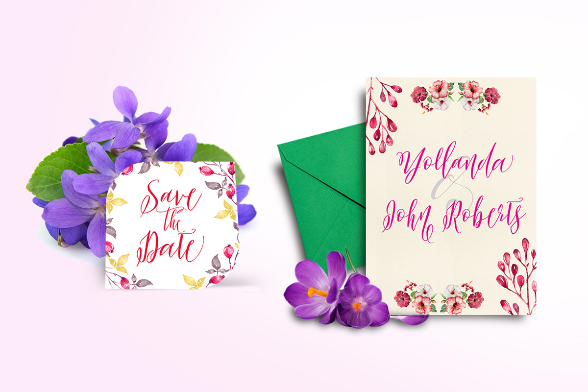 Flourish Script preview 6