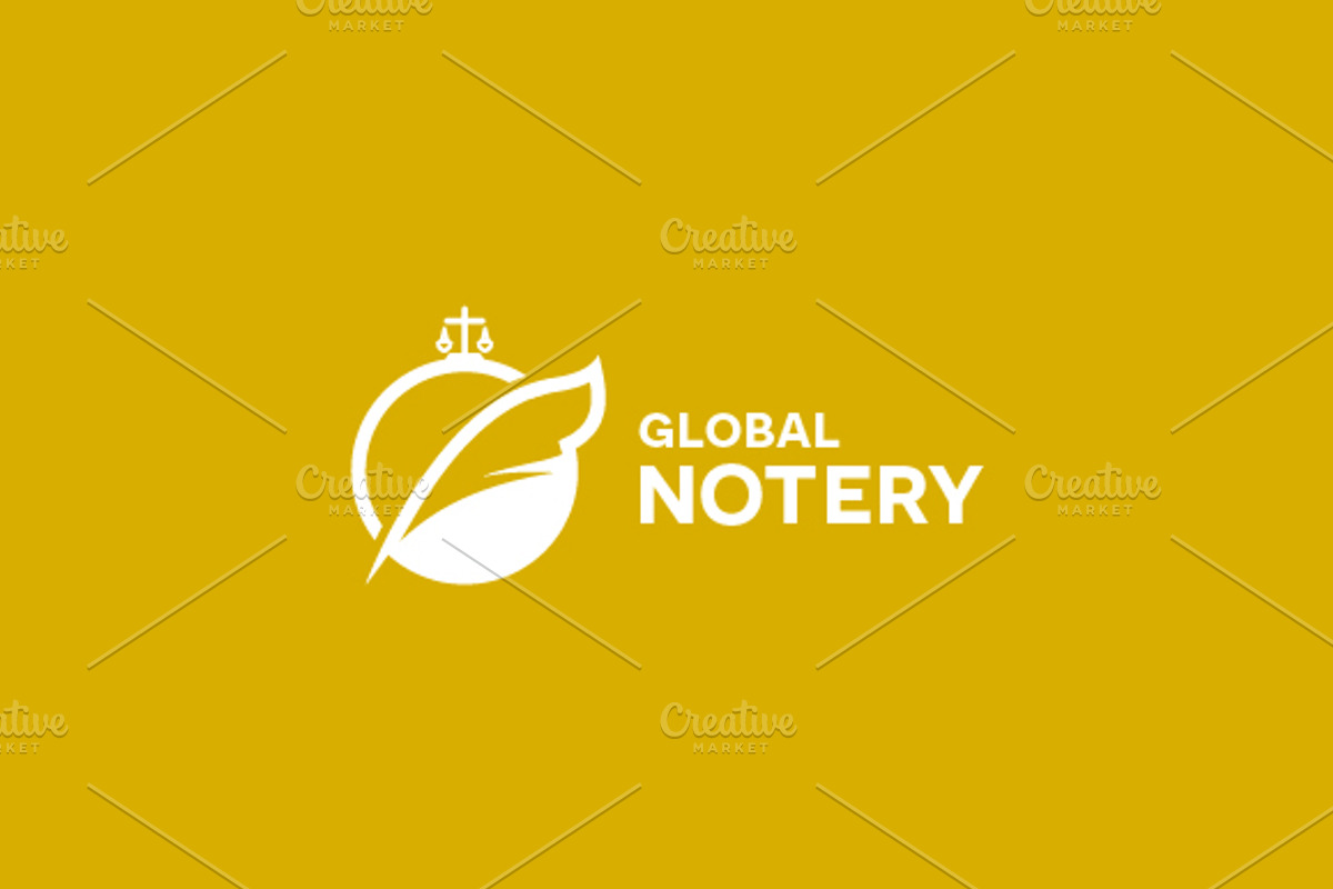 Law Notary Logo, a Branding & Logo Template by bvcreates (Photo 6 of 8)
