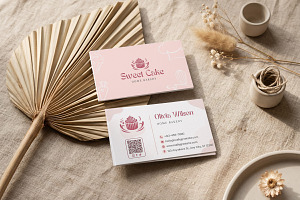 Bakery Business Card Canva Template, a Business Card Template by Arslan