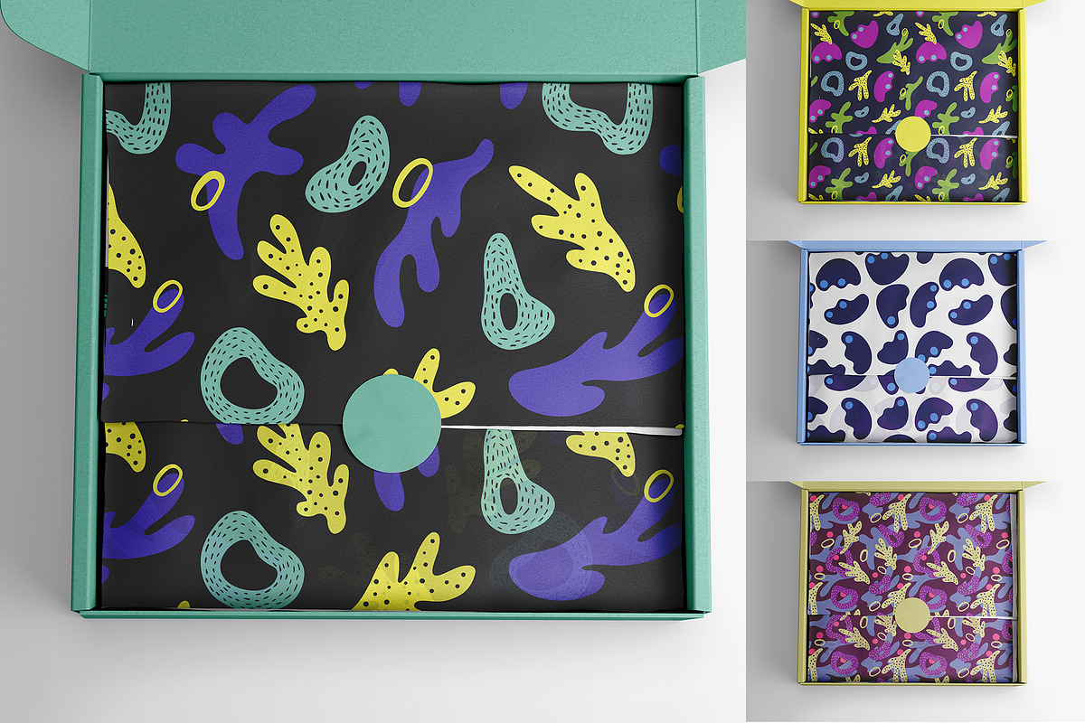 Bold Abstract Seamless Pattern Set, a Pattern Graphic by Asya Melkonyan Patterns (Photo 13 of 16)