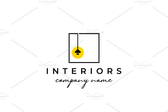 Minimalist Interior Logo Design preview 2
