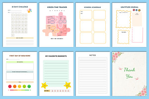 2025 Kids Planner Canva