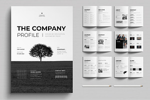 Company Profile Brochure Template, a Brochure Template by MightyDesign