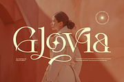 Glovia || Modern Classy Serif Font, a Serif Font by Ermedia Studio (Thumbnail 1 of 10)