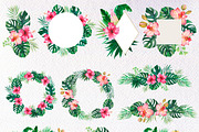 Watercolor Tropical BIG BUNDLE PNG, a Seasonal Illustration by PatternPalette (Thumbnail 6 of 15)