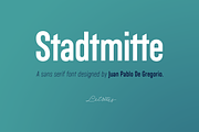 StadtMitte, a Sans Serif Font by Letritas (Thumbnail 1 of 10)