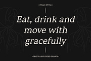 Matina Rounded Drawn, a Serif Font by Craft Supply Co. (Thumbnail 2 of 8)